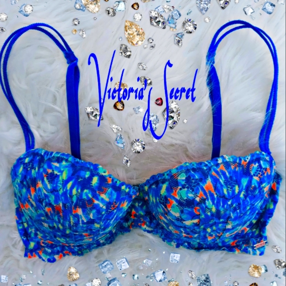 Pink Victoria's Secret "Date push up" bra
